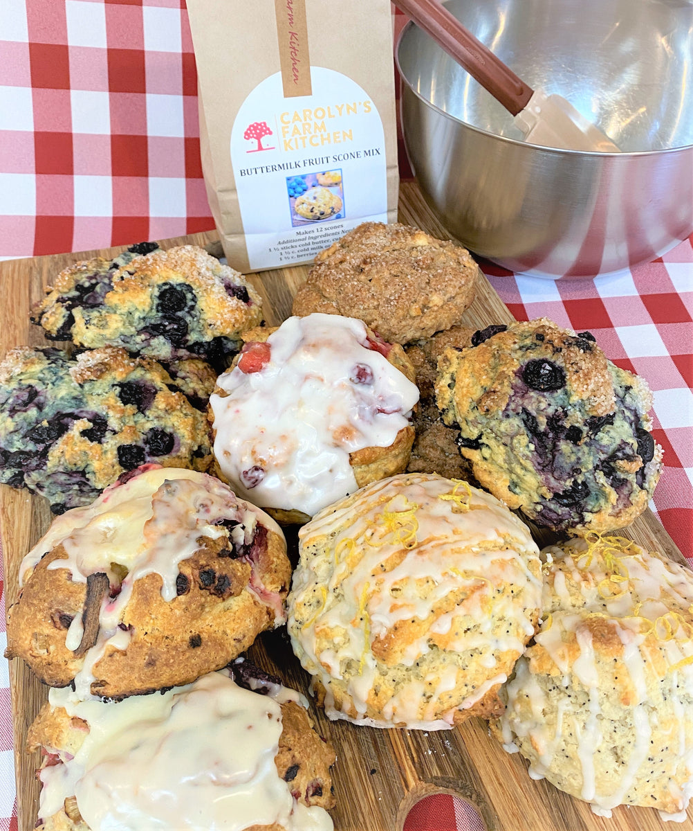 Seasonal Scone Varieties (using our Buttermilk Fruit Scone Mix ...