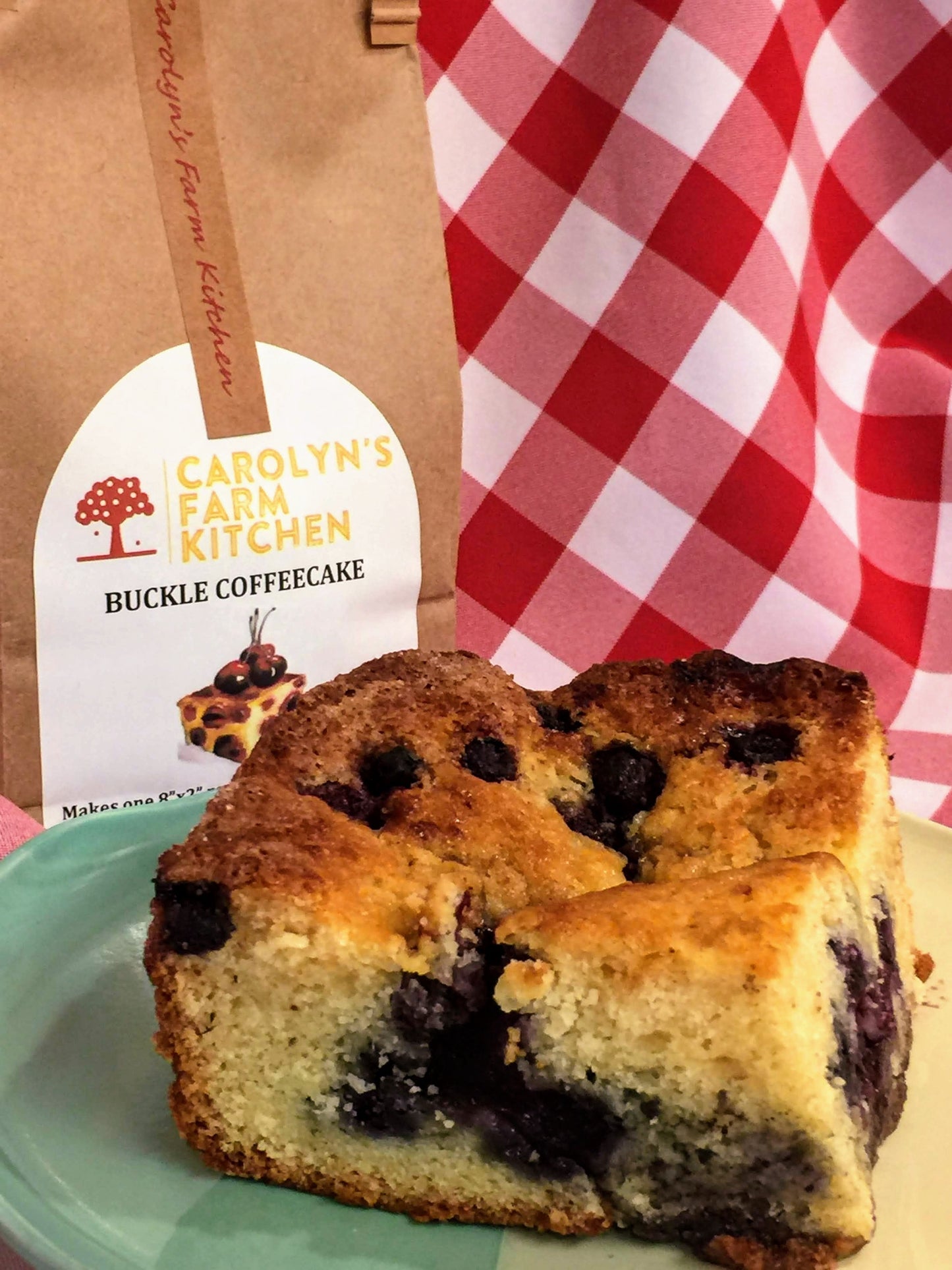 3/22 Buggy Bake - Blueberry Buckle Coffeecake (7" round)