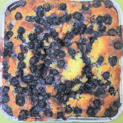 3/22 Buggy Bake - Blueberry Buckle Coffeecake (7" round)