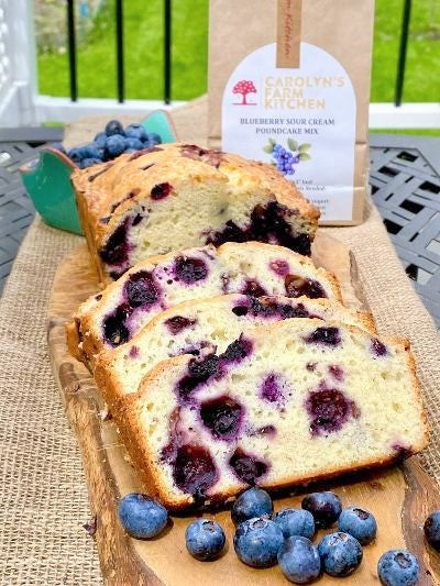 Wednesday, 11/27 Buggy Delivery Bake - Blueberry Sour Cream Pound Cake (large loaf)