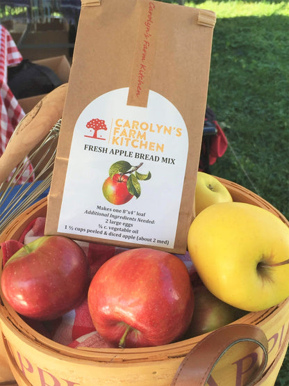 Wednesday, 11/27 Buggy Delivery - Fresh Apple Bread with Cider Glaze (mini loaf)