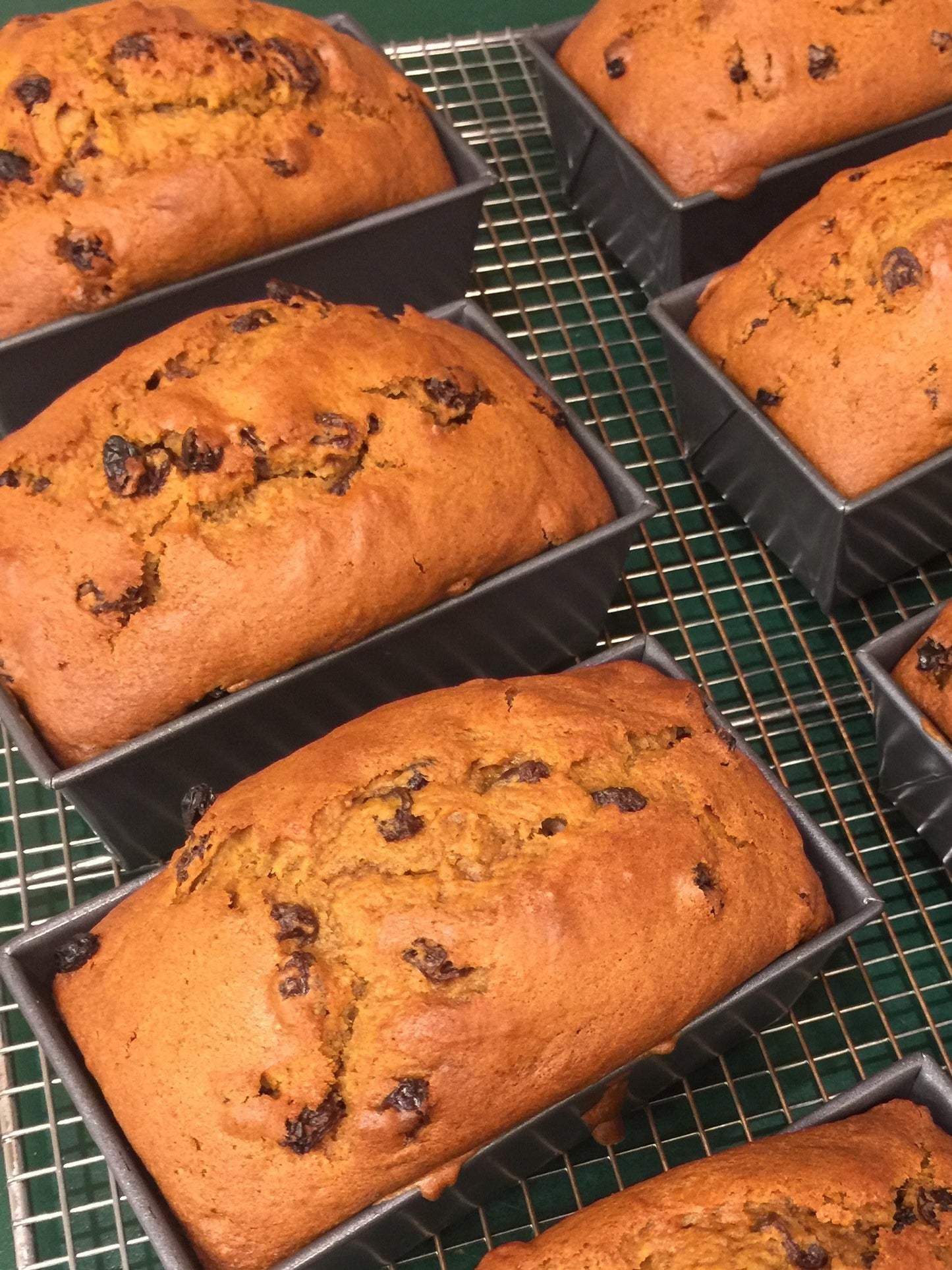 Wednesday, 11/27 Buggy Delivery - Mini Loaf Pumpkin Bread (plain, raisin, or chocolate chip)